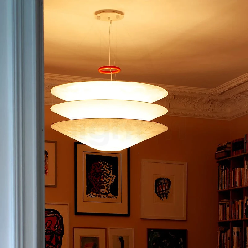 Floatation Anhänger Lampe Nordic papier licht schatten Suspension Lampe Wohnzimmer Bar Wohnkultur Schlafzimmer Loft esszimmer hängen lichter