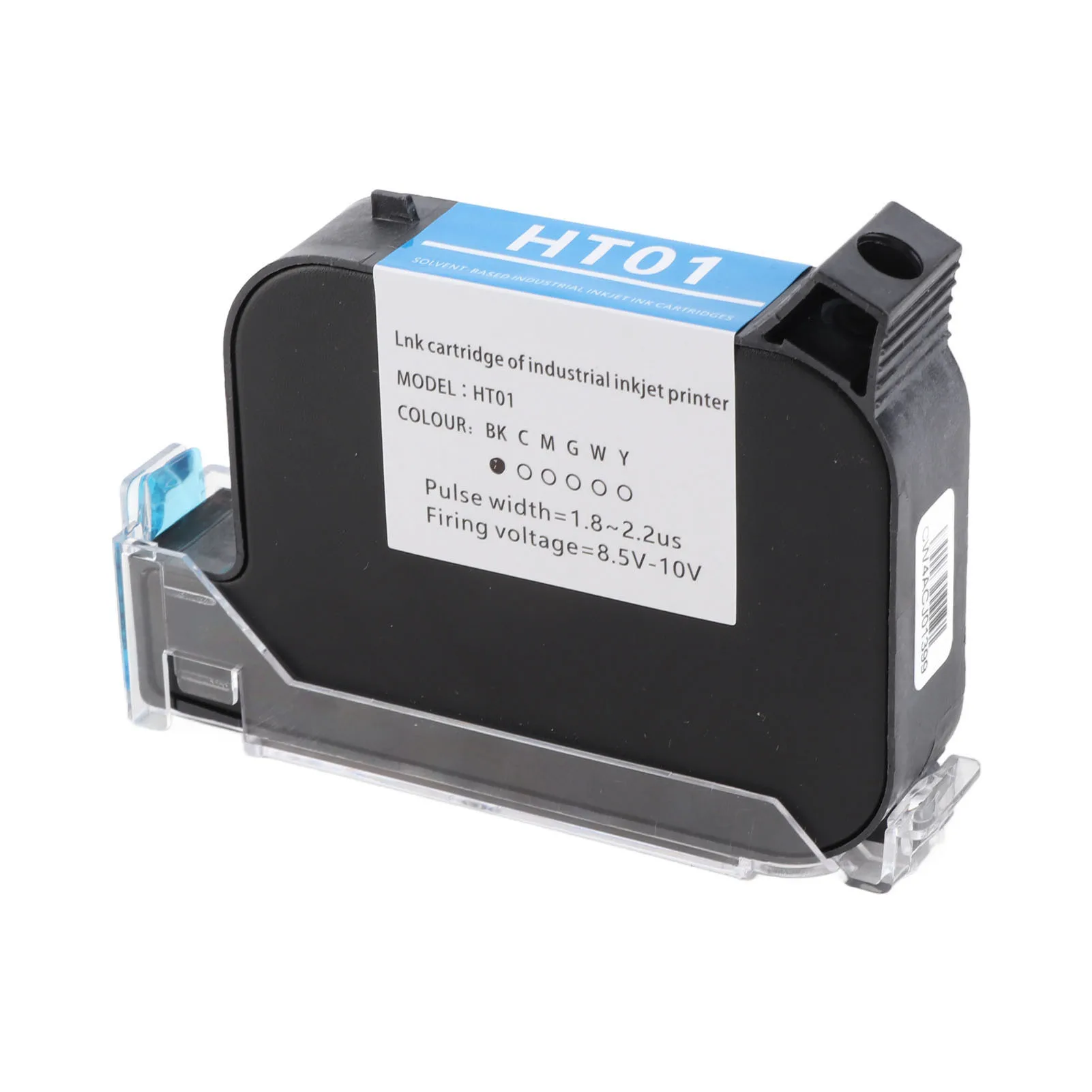 【Neu】Tintenpatrone für Tintenstrahldrucker, 42 ml, Handdrucker-Tintenpatrone, schnell trocknende Tintenstrahldruckerpatrone, Ersatz 12,7 mm Image