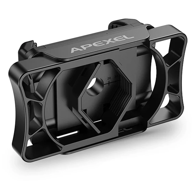 APEXEL Universal Teleskop Telefon Adapter Für Monokulare Fernglas Mikroskop Okular Durchmesser Telefon Halter Clip Einfach Zu Bedienen Image
