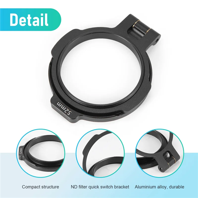 New-ND Quick Release Schalter Halterung Objektiv Filter Für DSLR Kamera Fotografie Objektiv Halterung Image