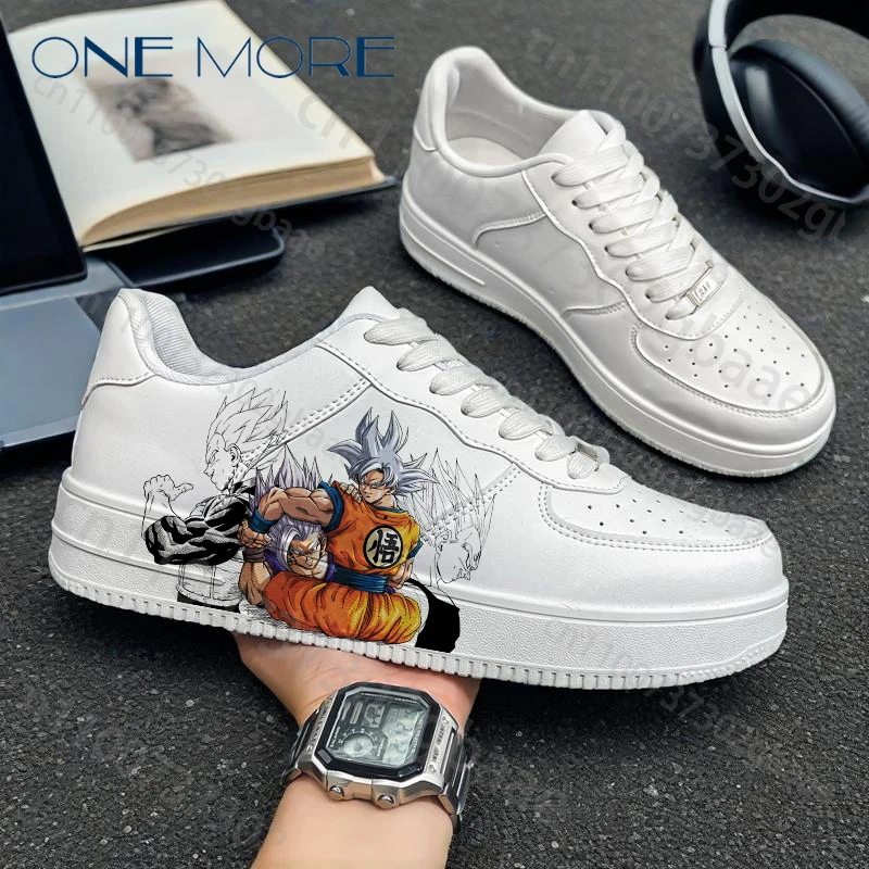 Dragon Ball Cartoon Anime rund um bemalte Graffiti-Drucke Männer Frau Schuhe Student Kindergeschenk