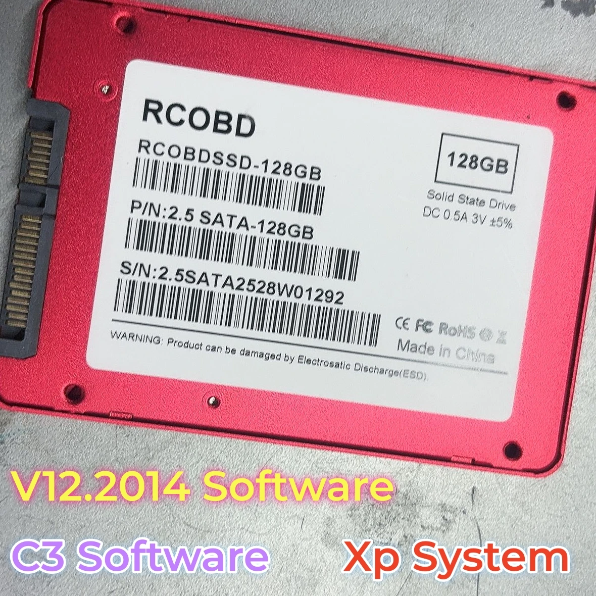 320 GB Festplatte mit V12.2014 X.entry/DAS-Software für SD C3 Mercedes Auto Diagnostic Tool MB SATR C3 SD 3 oder SSD Image