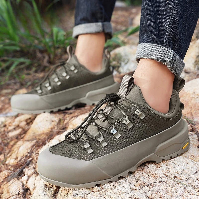 Super coole Wanderschuh Herren Outdoor-Wanderschuhe Herren rutschfeste breite Füße Sport-Turnschuhe Professionelle Kletterschuhe Herren Image