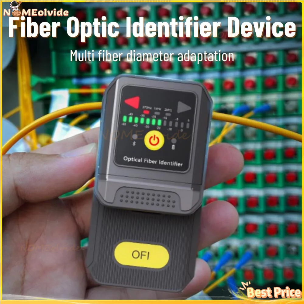 Fiber Optic Identifier Signal Frequency Test LED-Beleuchtung Single Mode Multi-Mode Power Detection Multifunktion Image