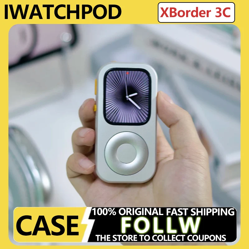 Iwatchpod Aluminium-Schutzhülle Unterstützt Iwatch Erweiterung für Apple Watch 9 8 7 6 5 4 SE Hülle für IWatch 45mm 44mm Geschenk Image