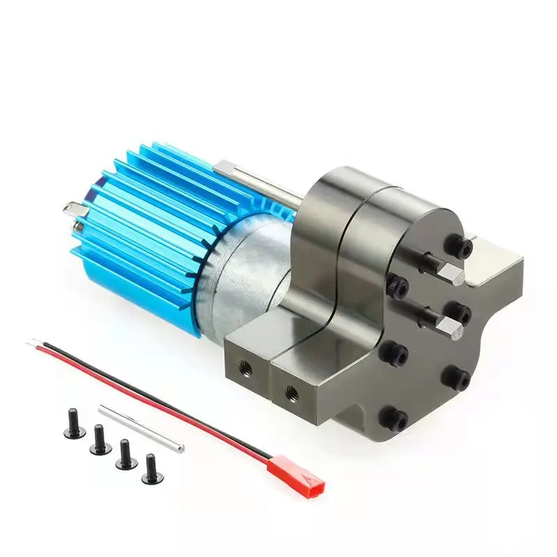 Metall-Transfergetriebe mit 370-Bürstenmotor für WPL B14 B16 B24 B36 C14 C24 JJRC Q60 MN D90 MN99S MN91 Geschwindigkeitsänderung aktualisiert Image
