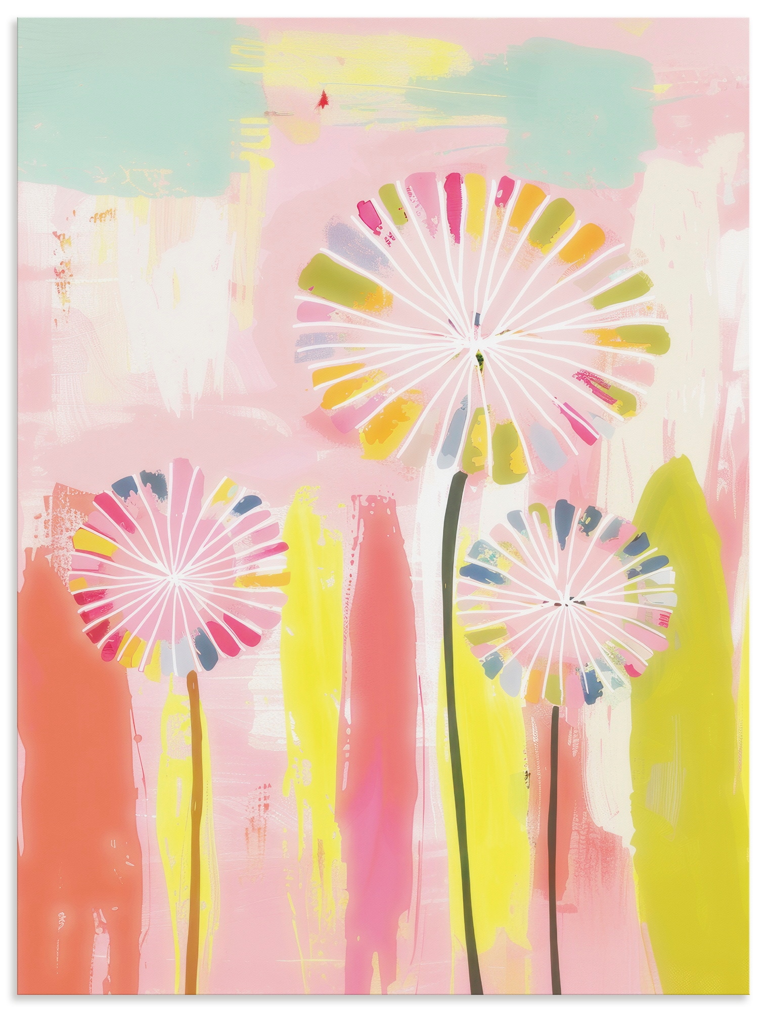 Wandbild ARTLAND "Träume in Pastel", farbe bild(er): farbig, B:30cm H:40cm, Alu Dibond, Bilder, als Alubild, Leinwandbild, Poster, Wandaufkleber in verschied. Größen Image