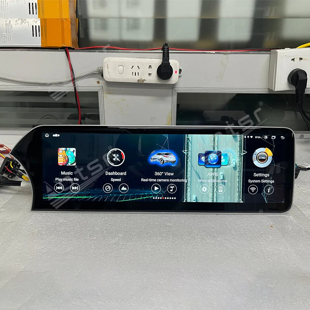 14,9-Zoll-Android-14-CarPlay für Mercedes Benz C-Klasse/GLC W205/X253 2015-2022 HD-Touchscreen-GPS-Navigation Autozubehör DSP BT Image