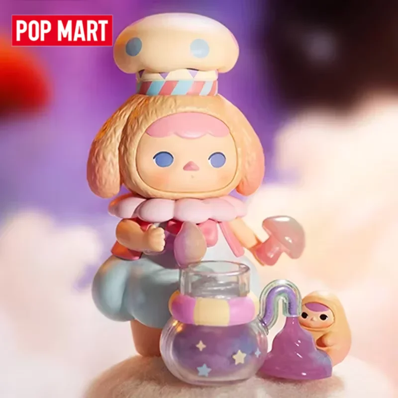 POP MART Pucky What Are The Fairies Doing Original Blind Box Überraschungs-Mystery-Box Actionfigur Heim- und Schreibtischdekoration Image