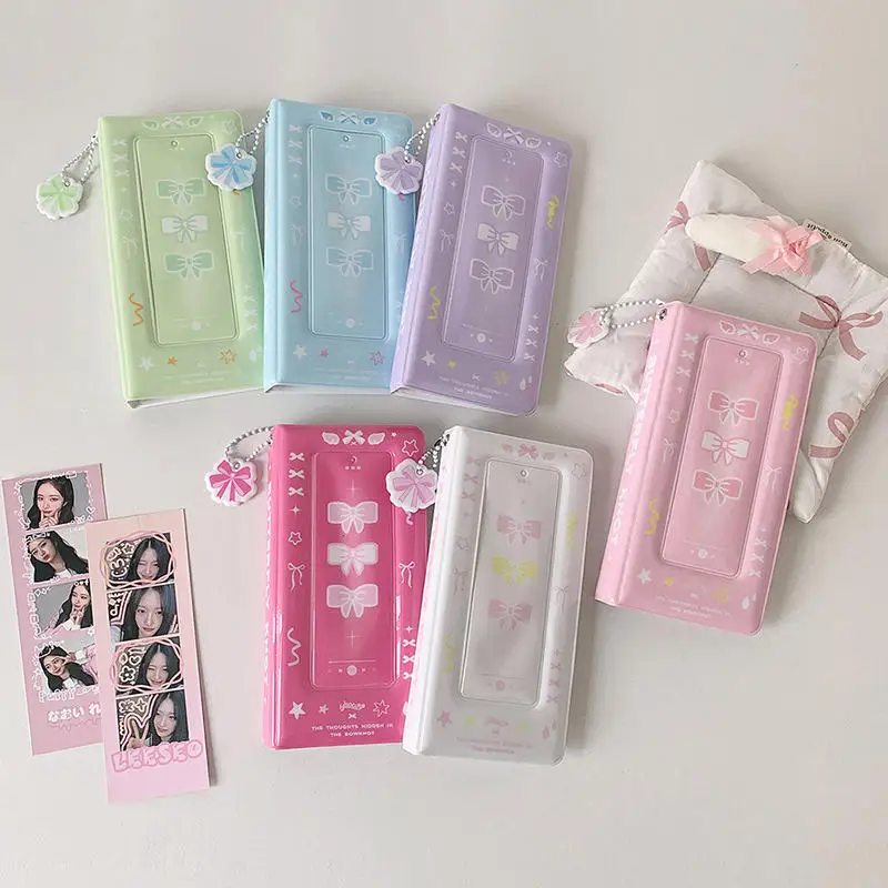 Fotoalbum Sammelalbum Fotokartenhalter Kartenordner Quadratisch Hohl INS Cartoon-Karten Sammelmappe Sternrahmen Bestseller Image