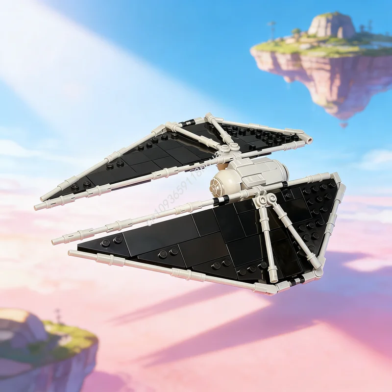 228-teiliges MOC Star Battle TIE Striker Modellbausatz Konstruktions-Bausatz Kreatives DIY Weihnachtsgeschenk Idee Bildung Image