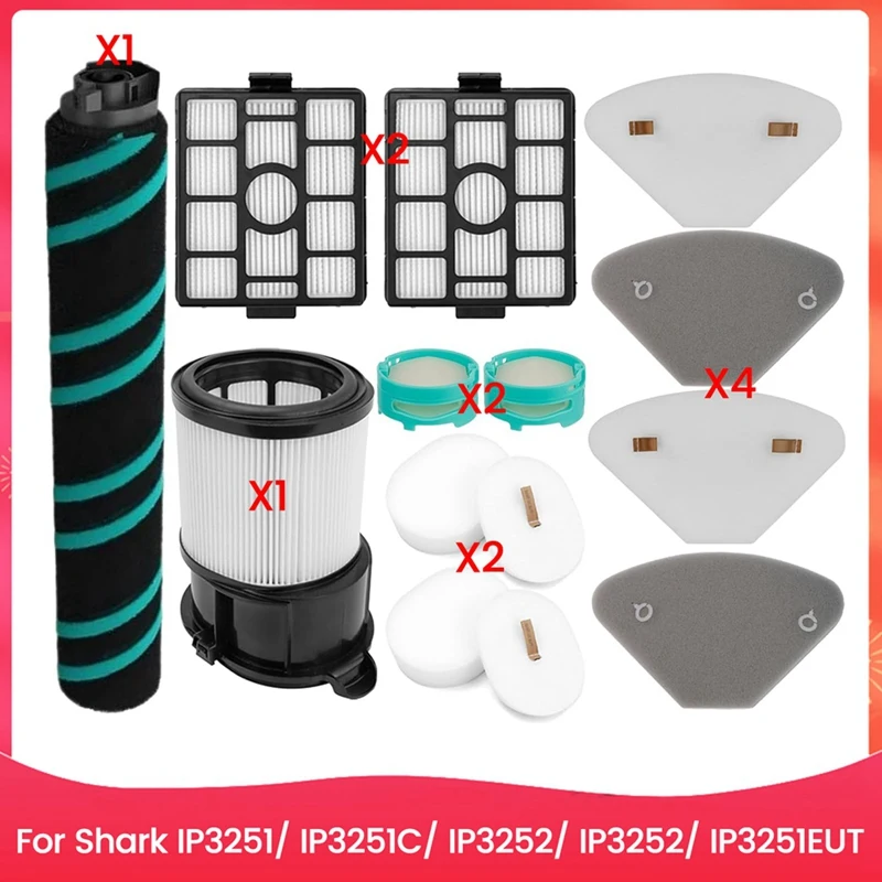 Für Shark IP3251/IP3251C/IP3252/IP3251EUT Staubsauger Teil Roller Pinsel Filter Baumwolle Basis Station Filter Zubehör Image