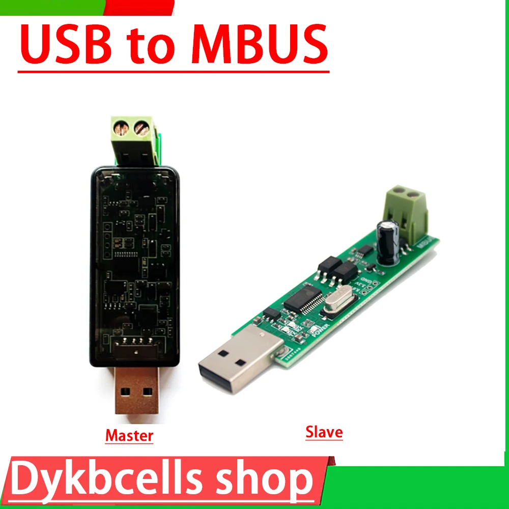 USB zu mbus Meter Bus Master Slave Konverter Kommunikation Debugging Modul Monitor Datenanalysator Stromzähler Lesetest Image