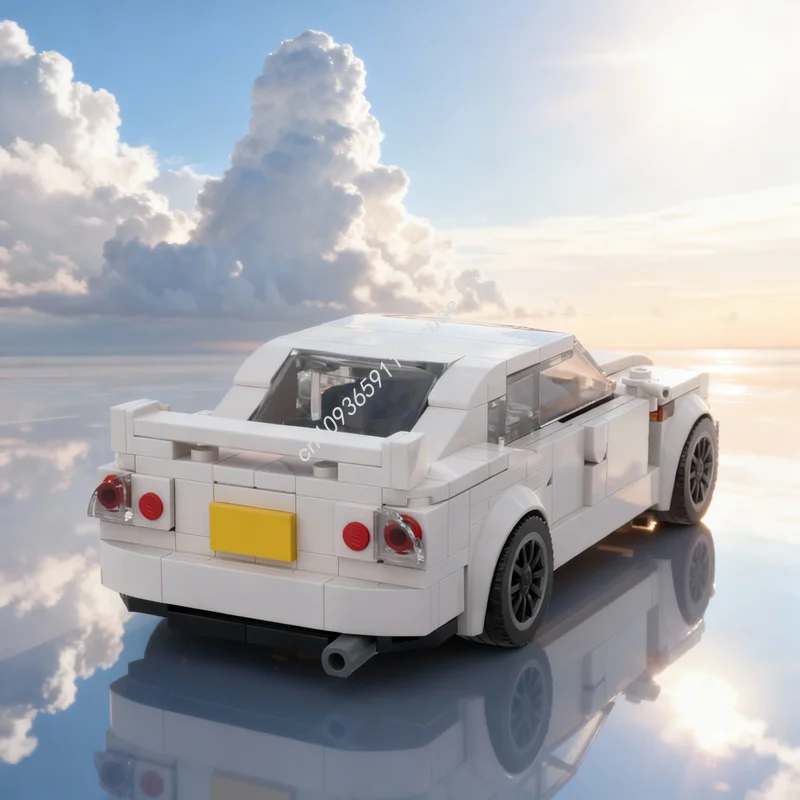 317-teiliger MOC City Champions Toyota Altezza Modellbausatz Architektur-Spielzeug Ideales Weihnachtsgeschenk Lernbausteine für Kinder Image