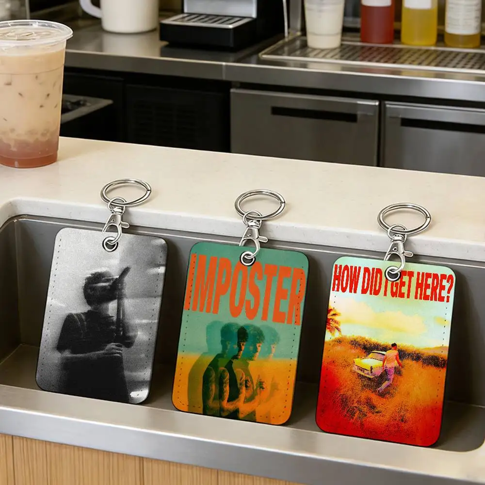 L-Louis T-Tomlinson How Did I Get Here Kartenhalter für den täglichen Gebrauch, Buskarten, Ausweiskartenhalter, geeignet für den täglichen Gebrauch. Image