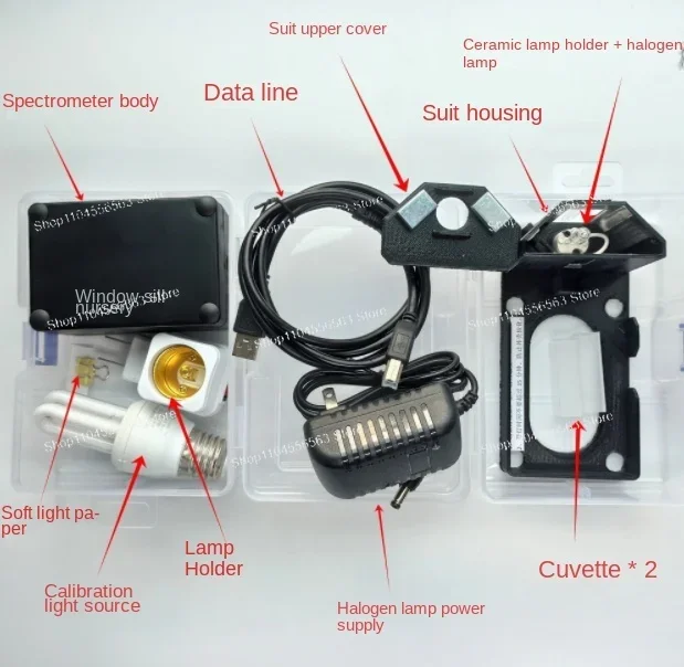 Neue Edition Vollspektrum-Absorptionsspektrometer für wissenschaftliche Analysen Image