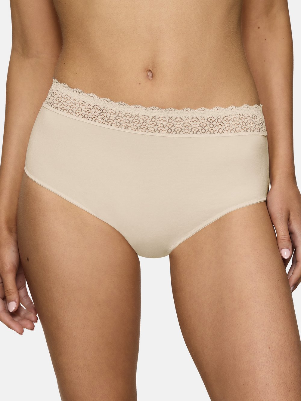 Triumph Midi Slip Damen ecru, XS Image