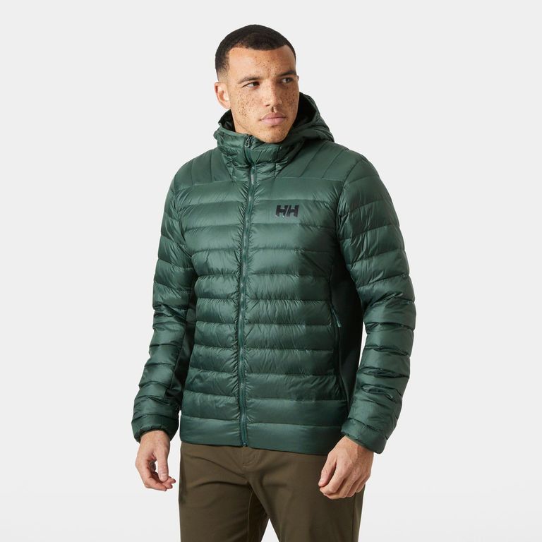 Verglas Down Hybrid Hood 2.0 - Green - Helly Hansen Jackets