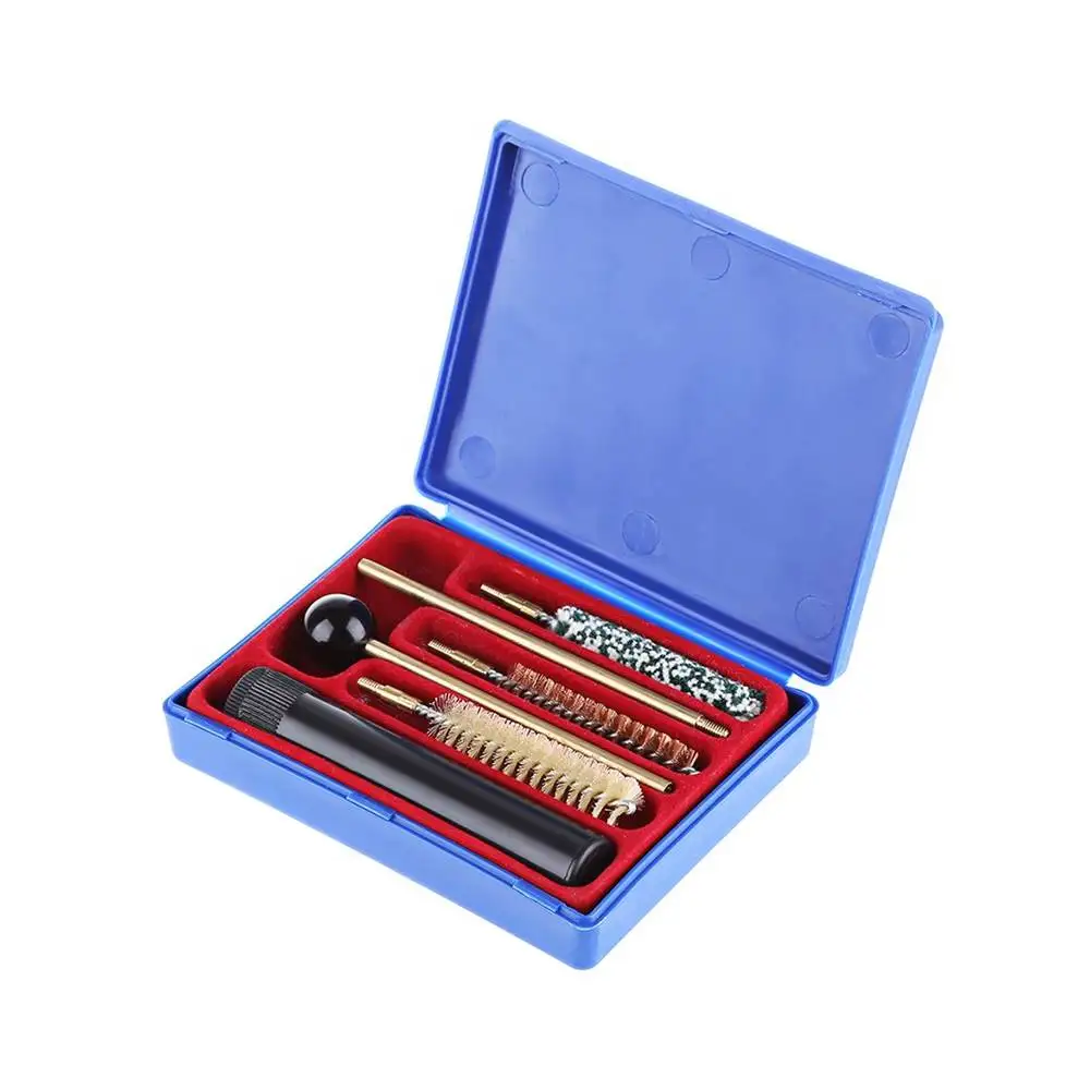 Guguluza Pistolen reinigungs werkzeug Kits Pistolen gewehr Pistolen reinigungs set für. 22cal / .44 &.45cal / .38 & .357 & 9mm Jagdpistolen-Reinigungs set Image