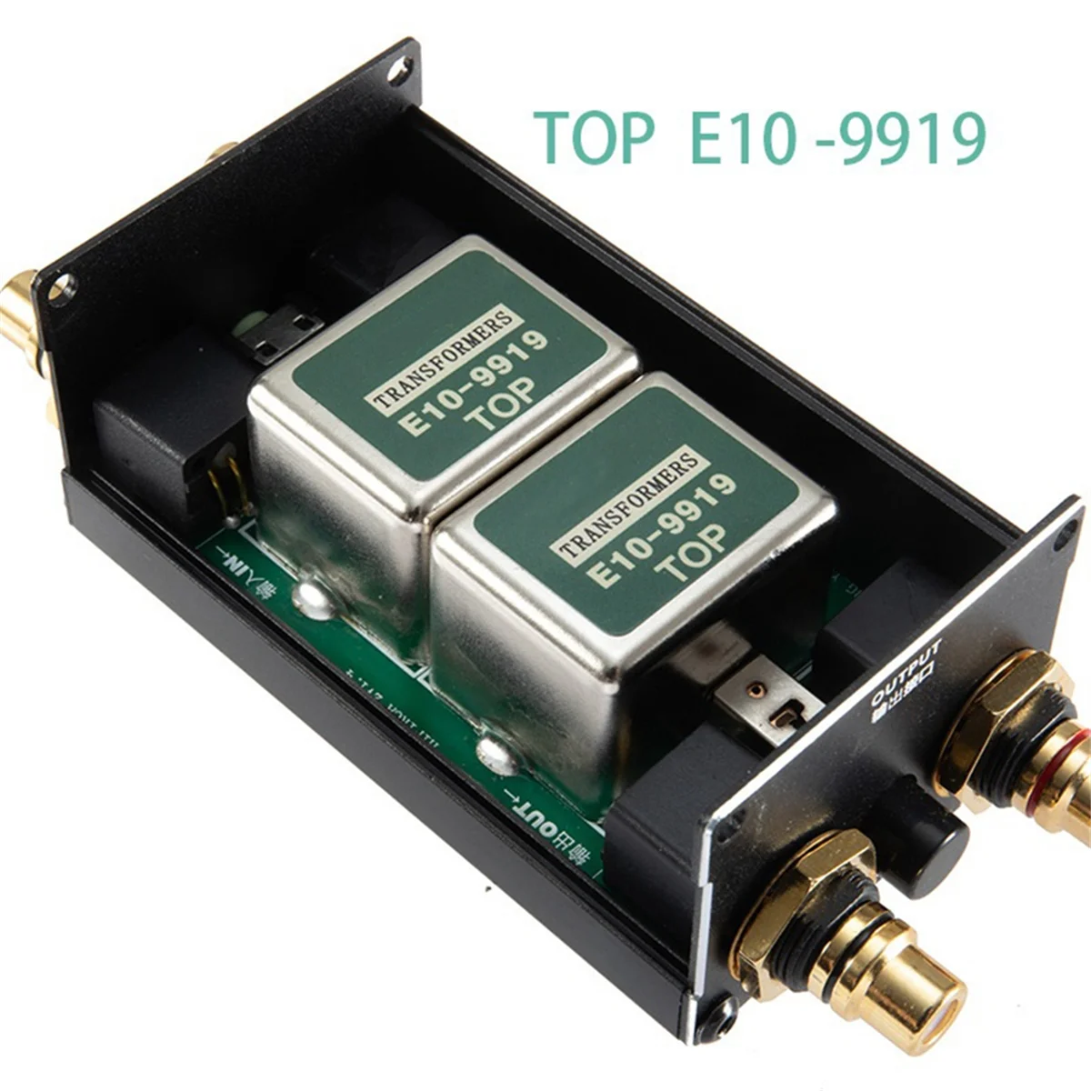 A91P PRO AV2 2CH HiFi Audio Isolator Ground Loop Audio Isolator Audio Noise Filter RCA Noise Isolator Audio Signal Reducer