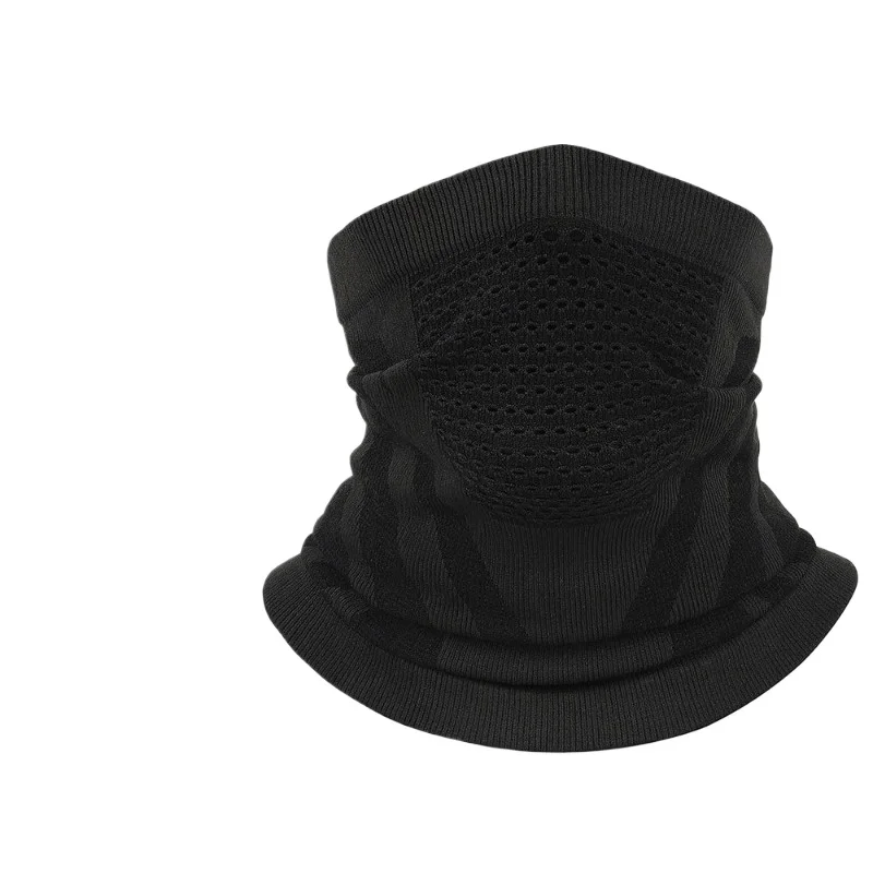 Fahrrad-Gesichtsmaske für Herbst und Winter, warmer und gemütlicher Schal zum Wandern und Laufen, atmungsaktive und nahtlose Outdoor-Ausrüstung Image