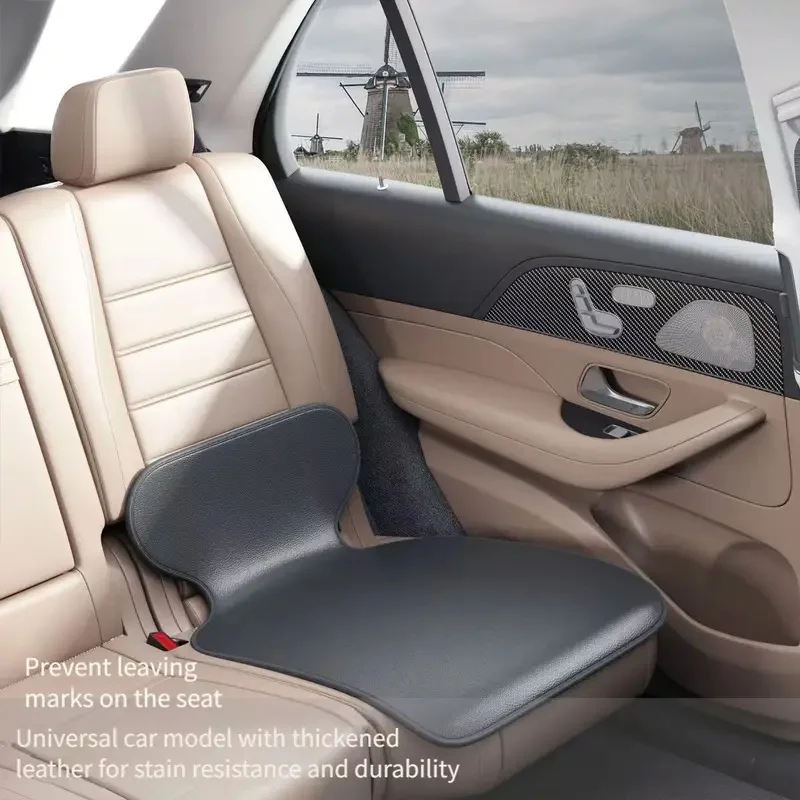 Auto Sicherheit Sitz Schutz Pad Verdicktes Leder Haltbarkeit Wasserdichte Auto Sitzkissen Schützen Matte Innen Zubehör Image