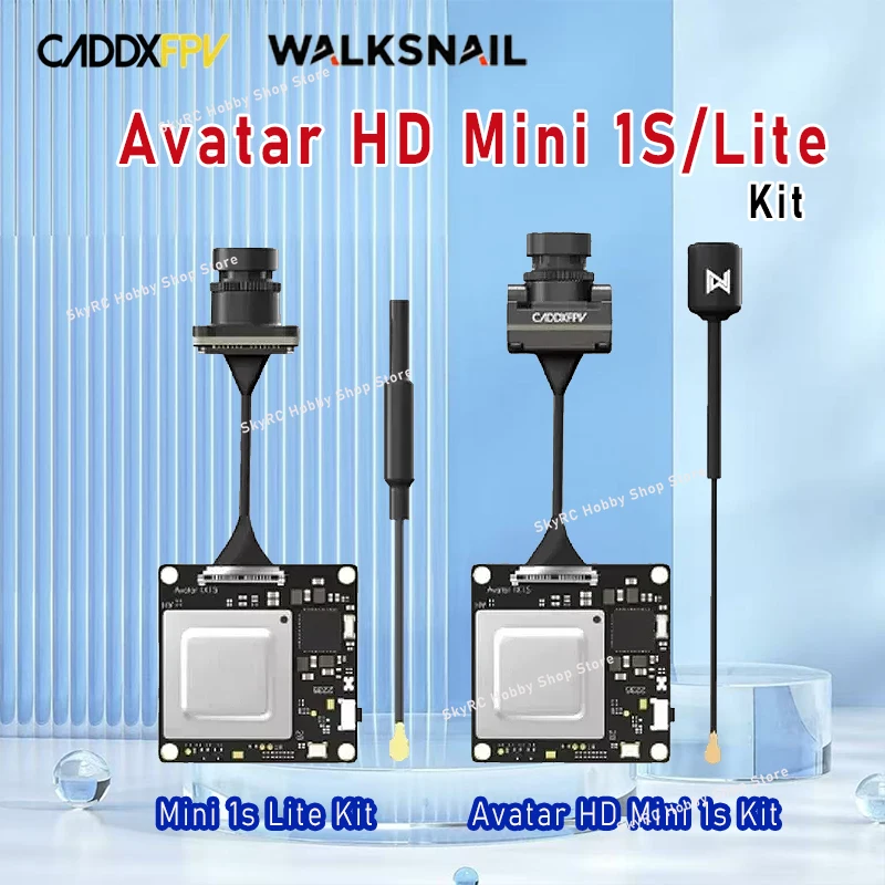 CADDX Walksnail Avatar HD Mini 1S/Lite Kit - Nano-Kamera & Lite VTX Nur Teile für RC FPV Zubehör Image