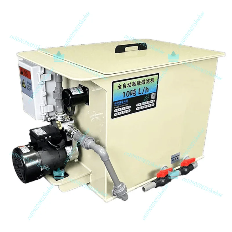 Ausrüstung Fischteich Filter Trommel Mikrostrainer Aquakultur Wasserzirkulation Reinigungssystem Automatisches Rückspülsystem Image