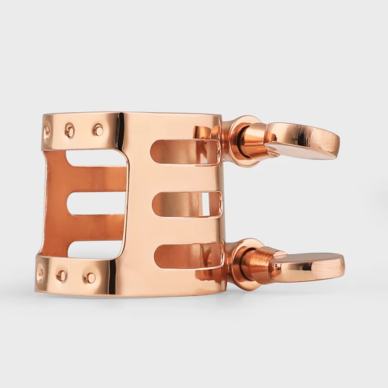 SHARE RAIN Eb Alto Bb Sopran Tenor SAX Klarinette Hartgummi Ebonit Metall Beechler Mundstück Hardcore Metallblattschraube Image