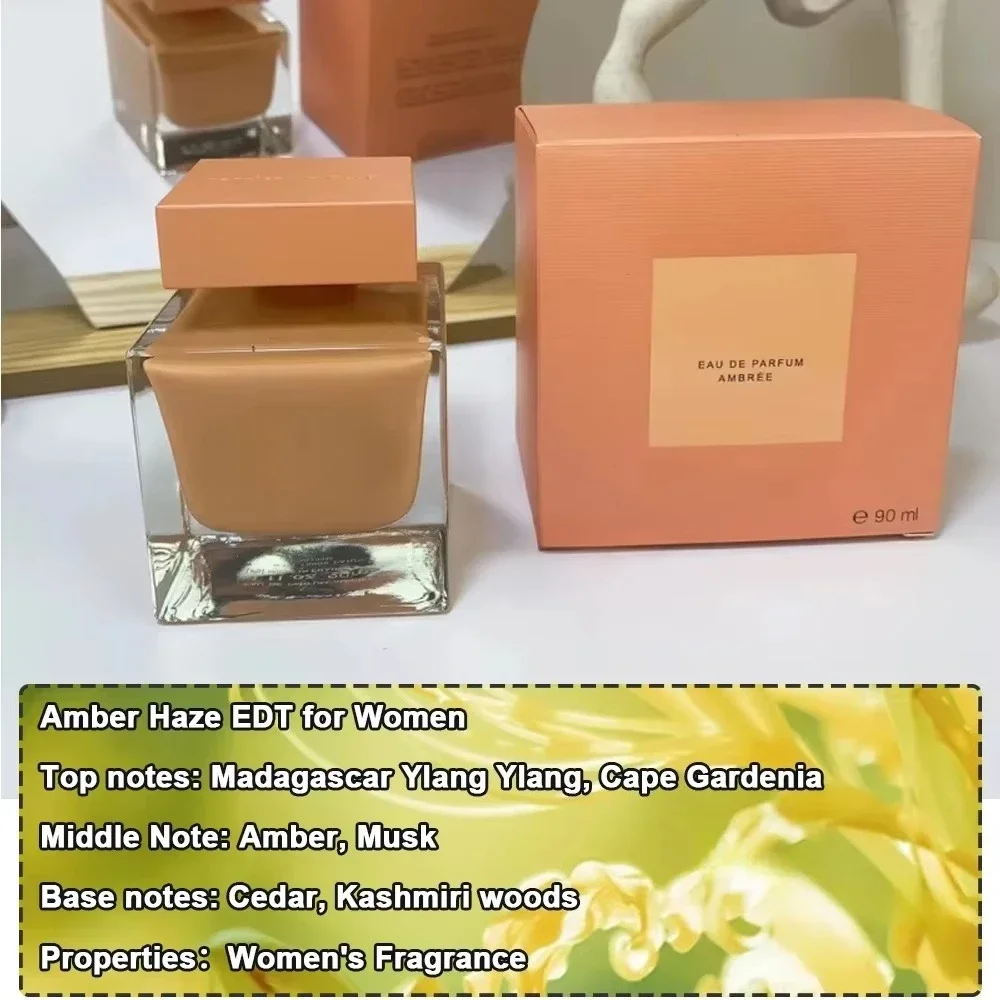 Damenparfüm Langanhaltend Holzig-Blumig Eau De Parfum Reiner Moschus-Extrakt Tägliches Damenparfüm Geschenk