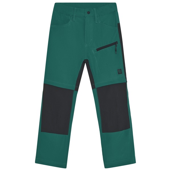Color Kids - Kid's Pants Stretch with Zip Off - Trekkinghose Gr 134 türkis