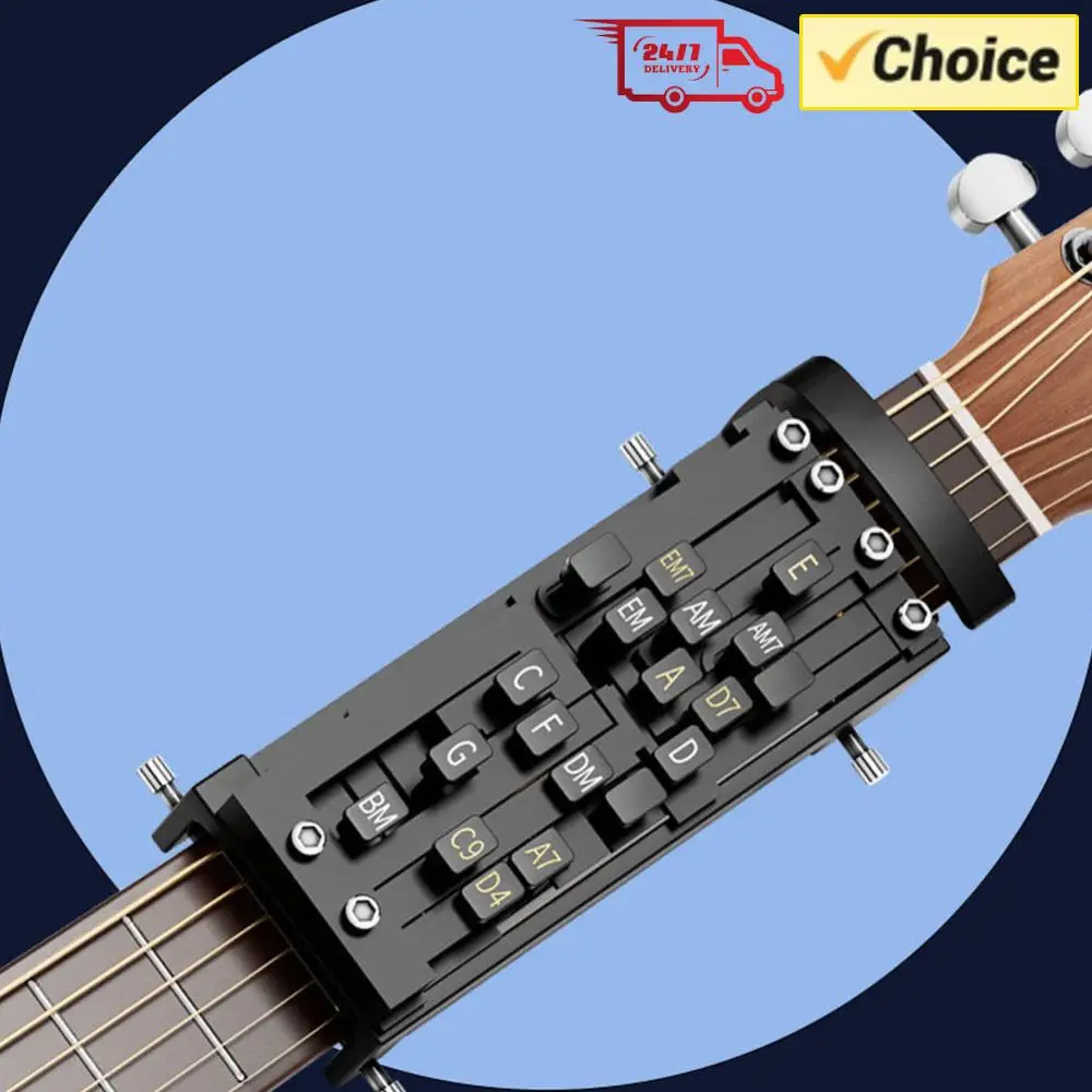 Gitarren-Akkordhilfe Gitarren-Lernwerkzeuge Gitarrenhilfe Akkord-Tool Gitarrenhilfe Akkord-Trainer Gitarrenzubehör für Anfänger