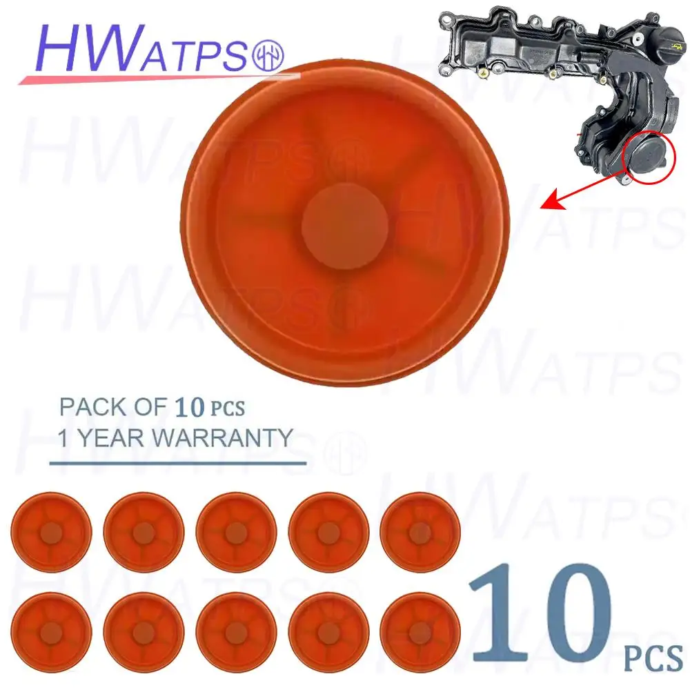 9849189680 PCV-Ventildeckel-Membran für Citroen Berlingo C3 C4 C5 Grand DS Peugeot Partner Rifter Toyota Proace Vauxhall Astra Image
