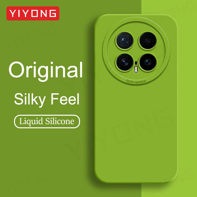 Für Magic8 Pro YIYONG Seidig Weiche Flüssigsilikon-Schutzhülle für Honor Magic 8 Lite Magic7 7 Pro 5G Global Handyhülle Image