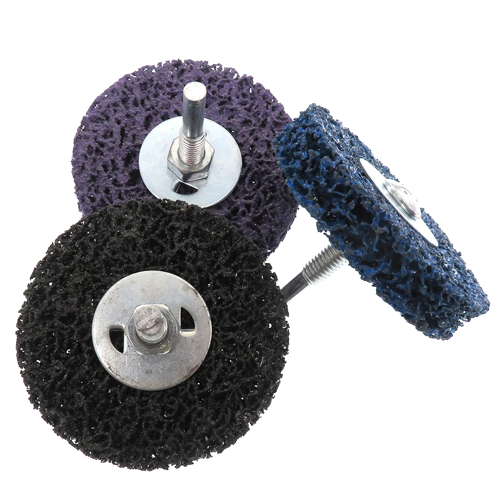 1-teilige Korallen-Schleifscheibe für Winkelschleifer, sauber, entfernt Farbe, Beschichtung, Rost für Holz, Metall, Fiberglas Image