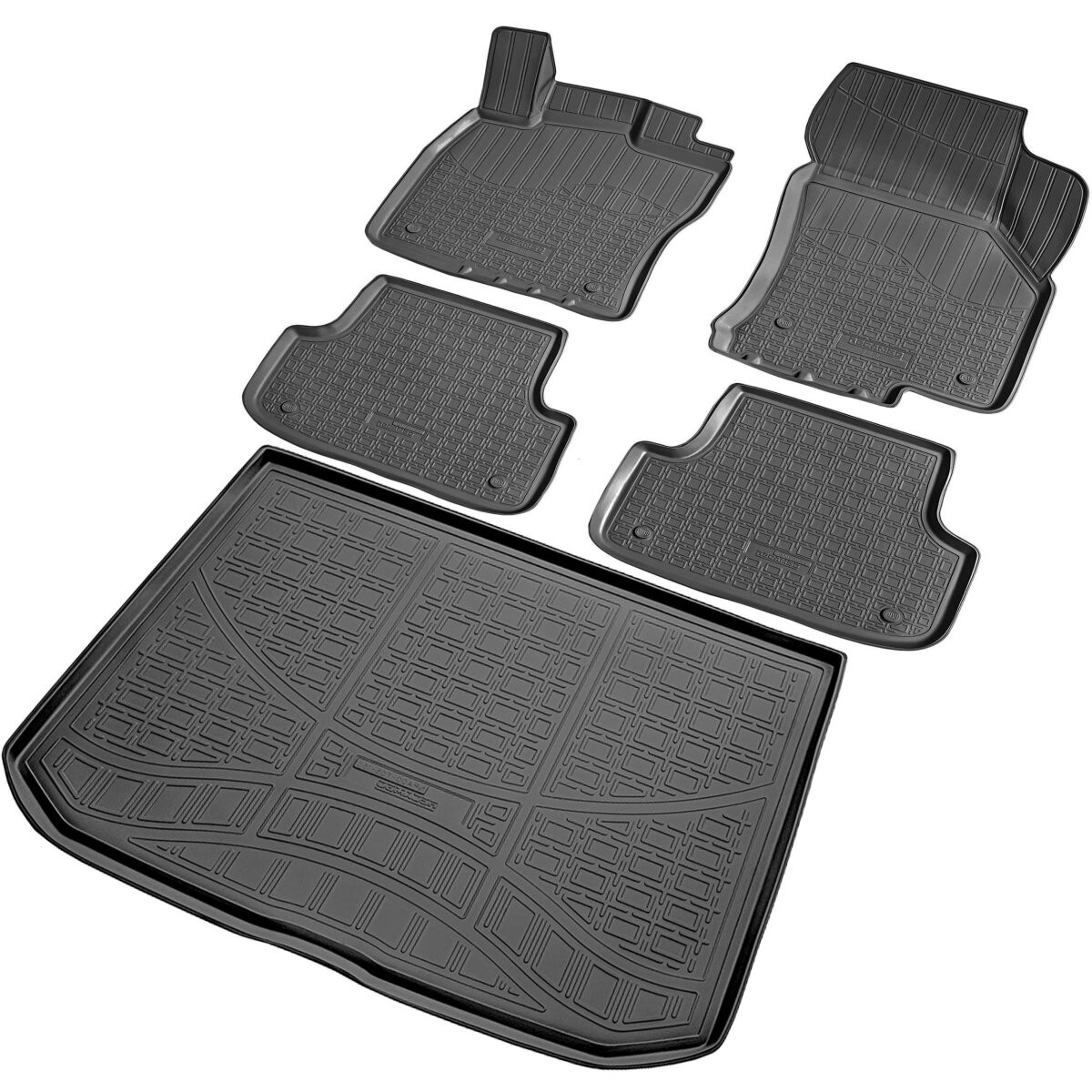 RECAMBO Fußmattensatz AUDI KF-106 Autofußmatten Image