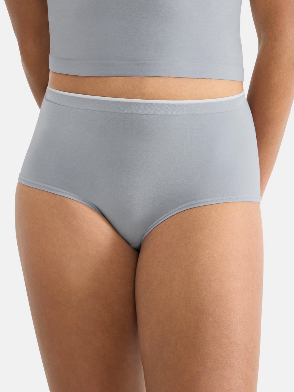 sloggi High Waist Panty Damen grau, S Image
