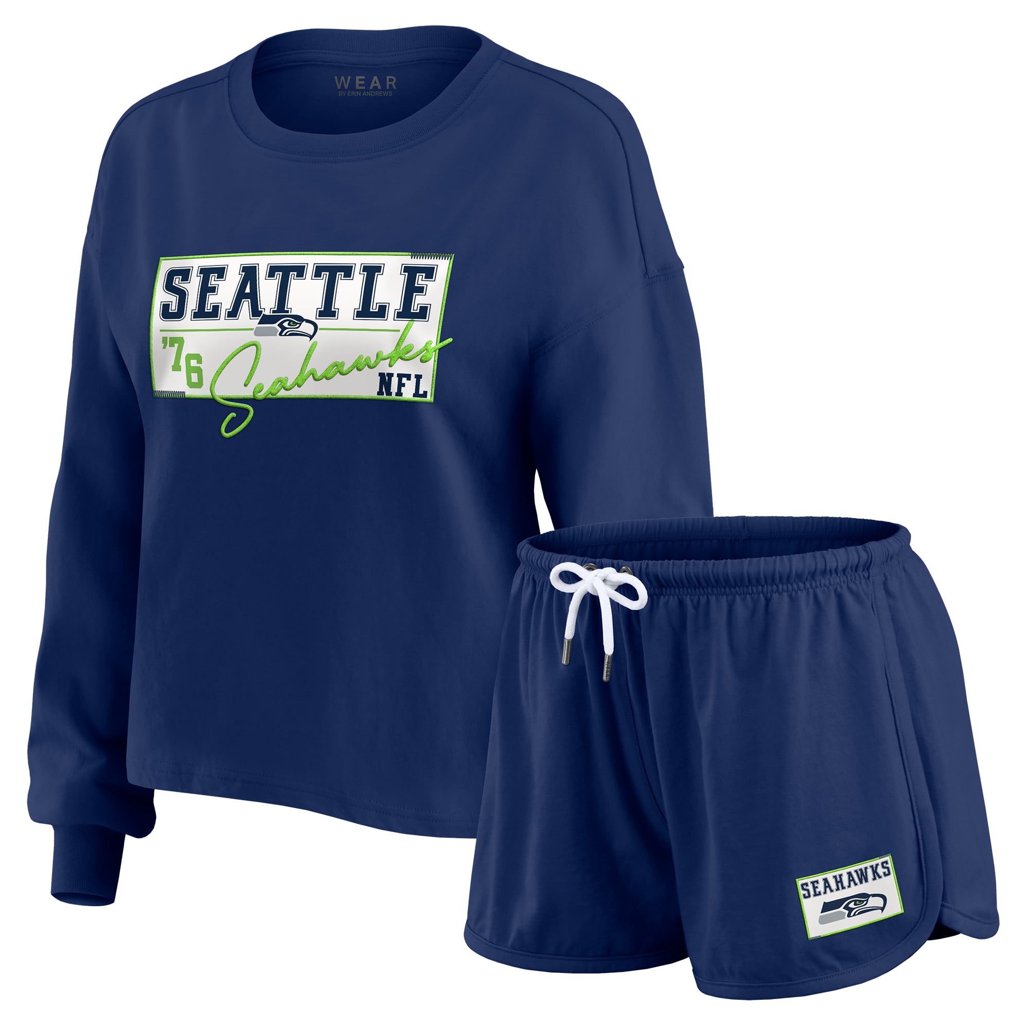 Seattle Seahawks Wear By Erin Andrews Rugby-Trikot-Set – Damen