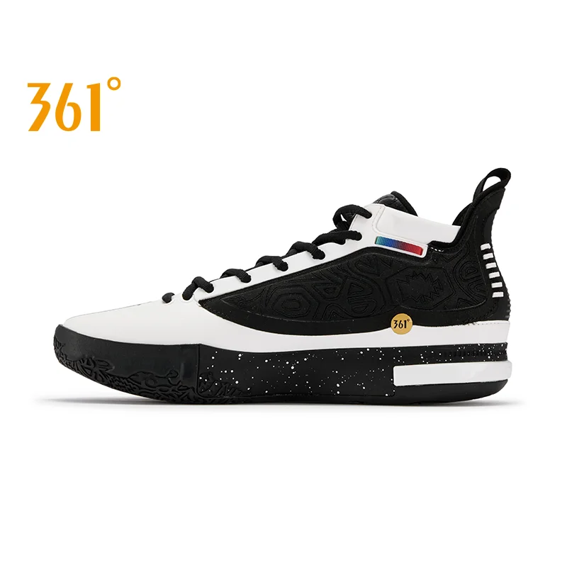 361 Gradi Joker 1 Scarpe da basket da uomo Stabile Resistente all'usura Rimbalzo Assorbimento degli urti Scarpe da ginnastica da combattimento alte da uomo 672541101F