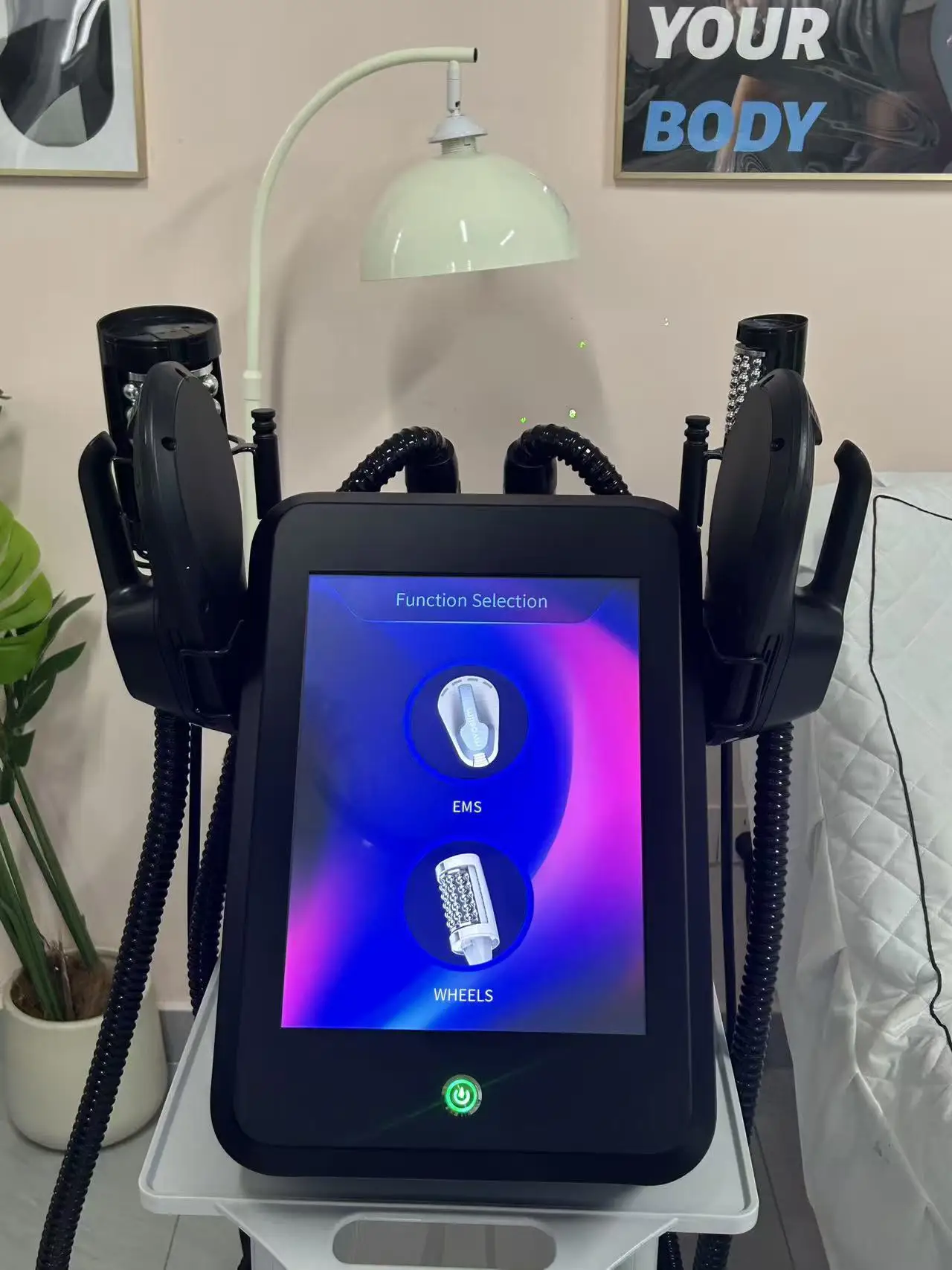 Professionelles Ems NEO RF MYOSLIM Gerät Körperstraffung Muskelstimulation PRO Ultra Sculpt Therapie Hiemt Gewichtsreduktion Image