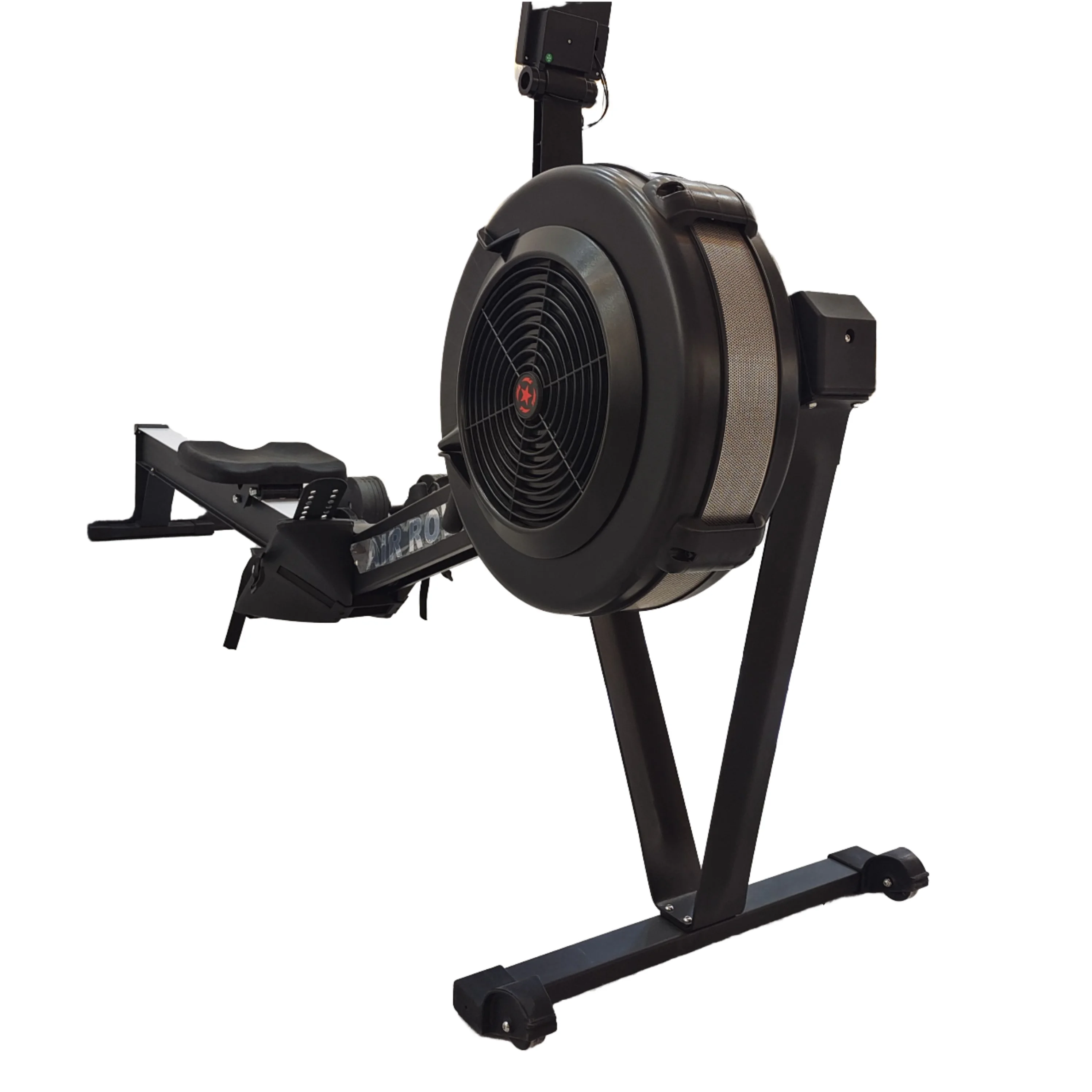 Kommerzielles Rudergerät in Profiqualität mit Luftwiderstand, Monitor, Eisenkonstruktion, Einstellbarem Widerstand, 150kg Maximale Benutzerlast Image