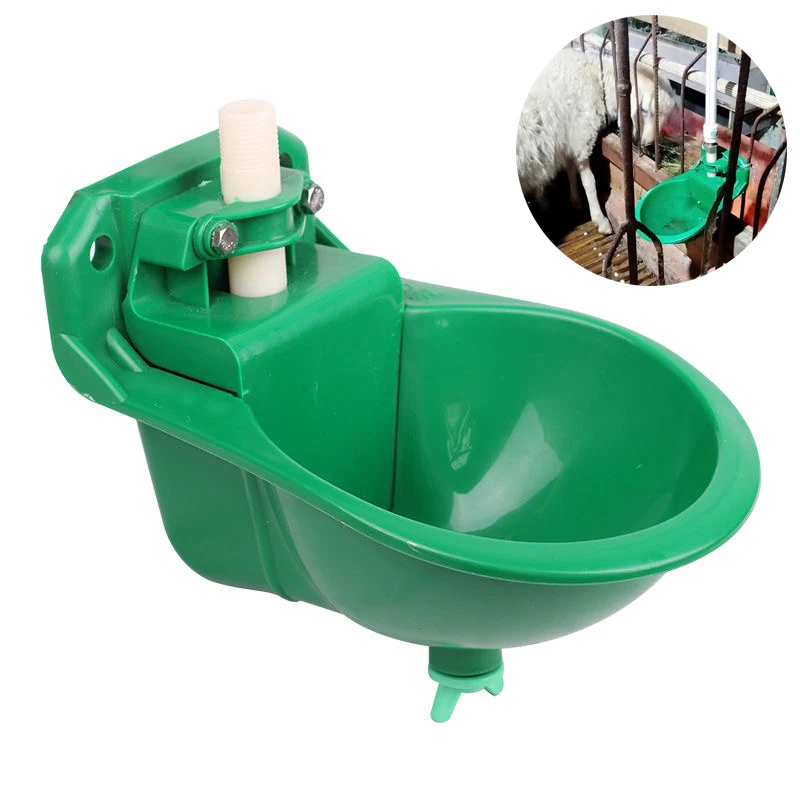Vieh Schaf Ziege Trinknapf Mit Ventil Qualität Wasser Brunnen Rinder Schafe Hund Fütterung Ausrüstung Bauernhof Tiere Vieh Image