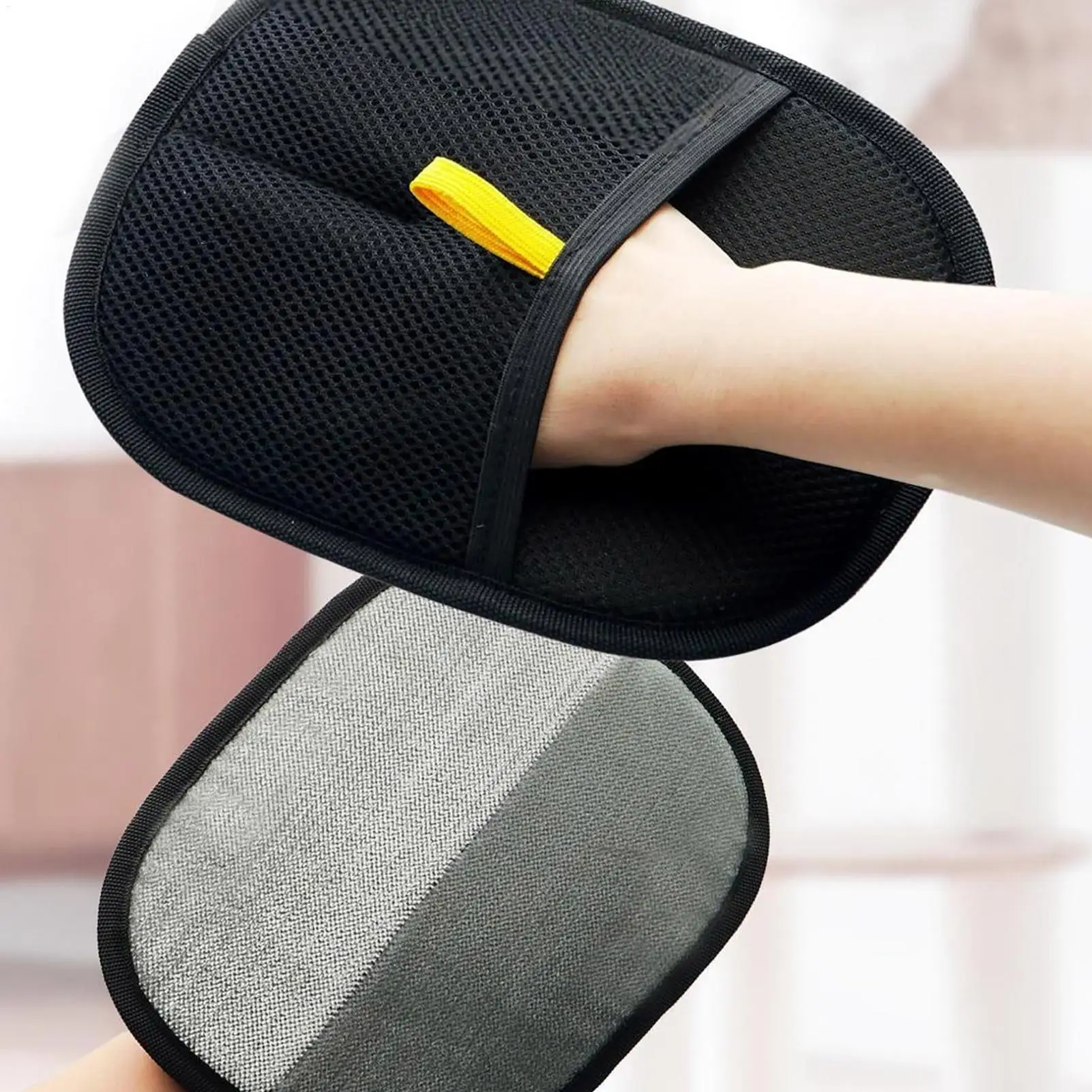 Tierhaar-Statik-Entferner-Handschuhe, Haustiere, Hund, doppelseitige Pflege-Handschuhe, Haustier-Katzen, Zubehör, Waschen, Enthaarung, Pflege-Handschuh Image