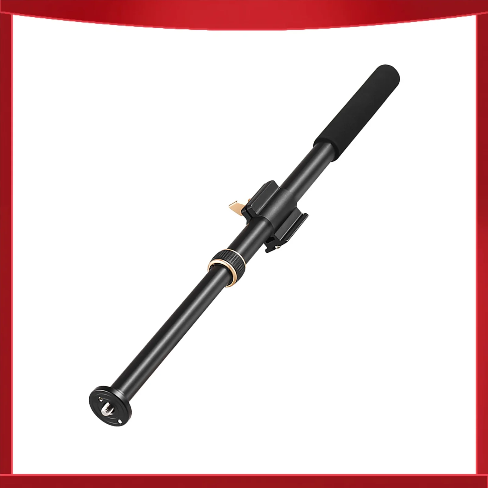 36,6 Zoll Stativ-Verlängerungsstange mit Schnellwechselplatte, 10 kg Tragkraft, 2 verstellbare Abschnitte Image