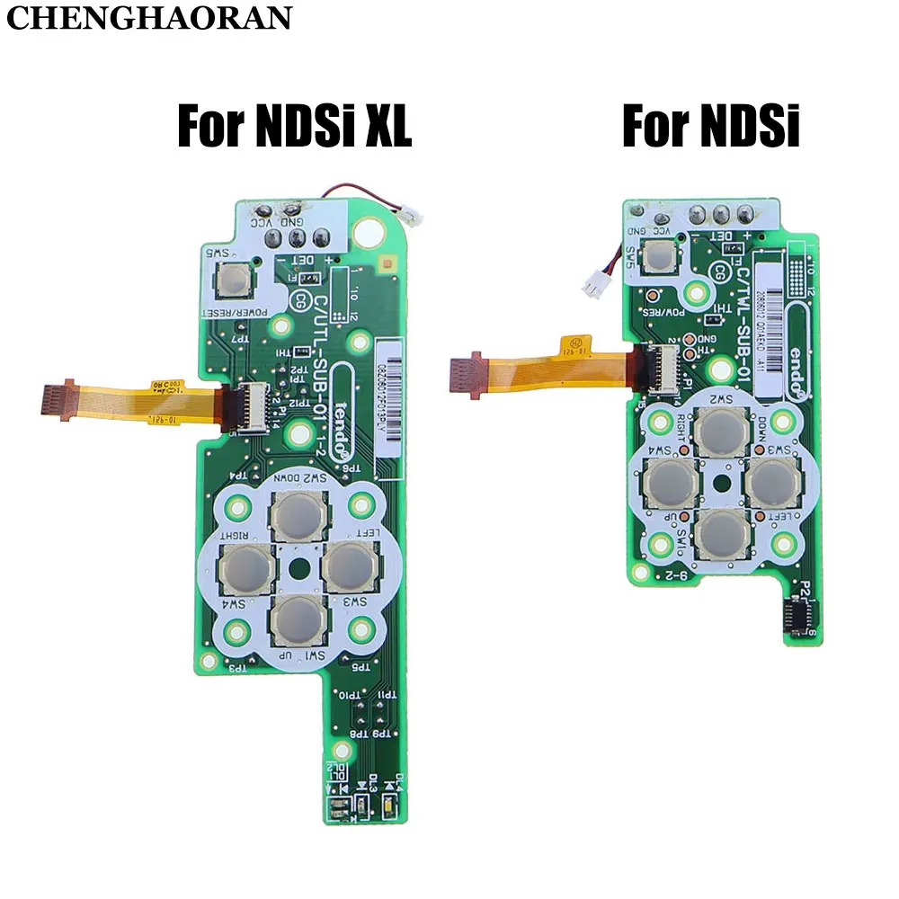 1Set Original Power Switch Board Für NDSi XL LL NDSIXL Spielkonsole Kreuz Schlüssel Taste Motherboard Switch Board Kabel Image