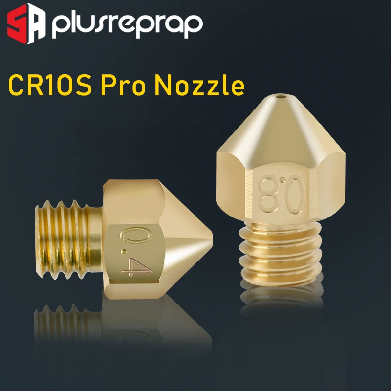 CR10S PRO M6x0,75 Gewinde Düsenkopf Drucker Hotend Düsen 0,2 MM 0,4 MM 0,6 MM 0,8 MM Optional für 1,75 MM Filament Image