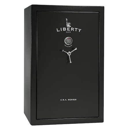 LIBERTY SAFE US48-BKT-60E Rifle & Gun Safe, Electronic Lock, 716 lbs, 21 cu ft,