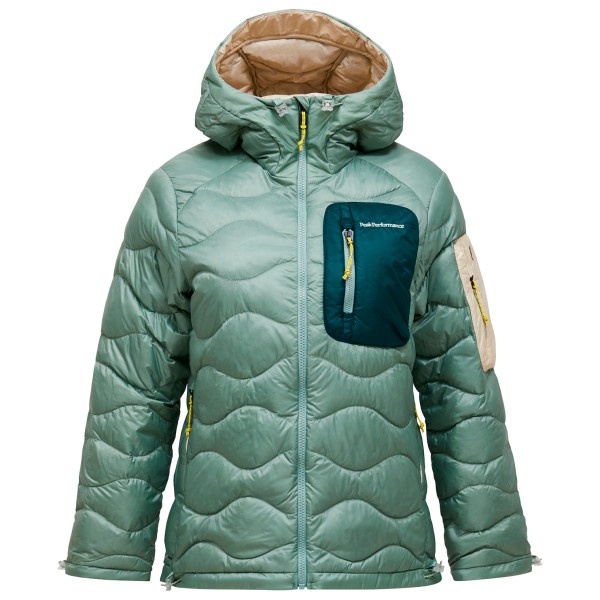 Peak Performance - Women's Helium Utility Down Hood - Daunenjacke Gr L türkis