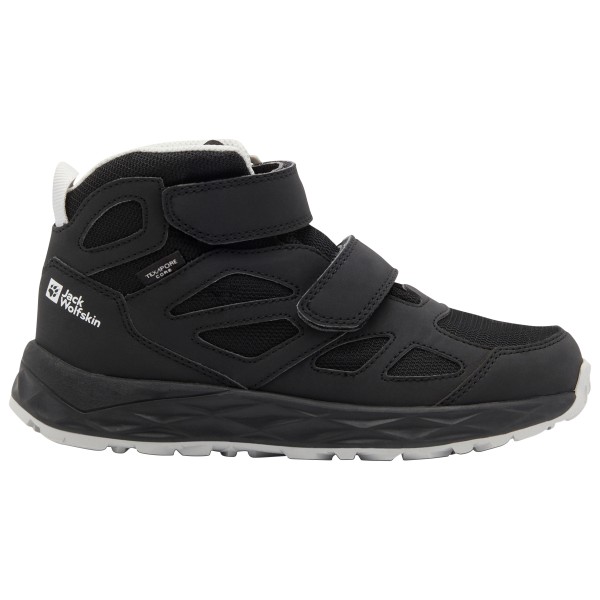Jack Wolfskin - Kid's Woodland 2 Texapore Mid VC - Wanderschuhe 34 | EU 34 schwarz