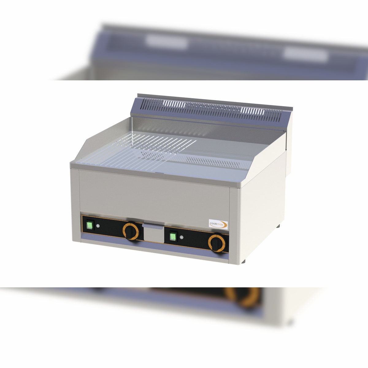 Elektro-Grillplatte verchromt Image